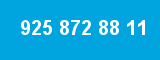 925 872 88 11 925 872 88 11
